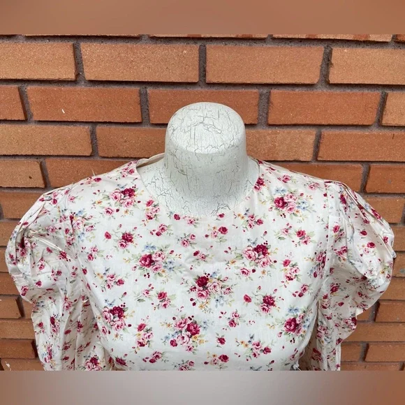 NWT Hyacinth House Floral Peplum Blouse Size XS - Picture 12 of 16